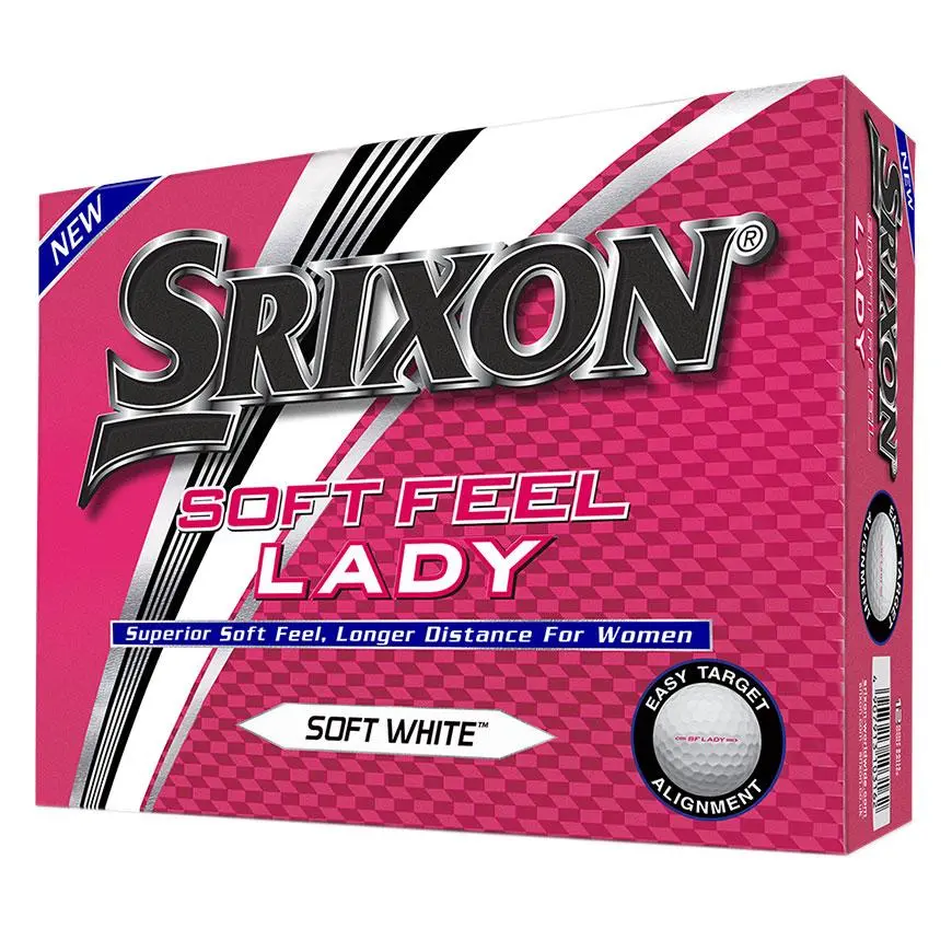 CLEVELAND SRIXON Srixon Soft Feel Ladies Balls 3 CLEVELAND SRIXON Srixon Soft Feel Ladies Balls
