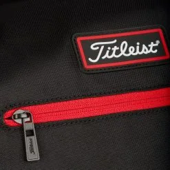 TitleistPlayers Boston Bag -golf clubs Shop 2020 Players Boston Bag Black Red Detail 2 TA20PBB 06 714546