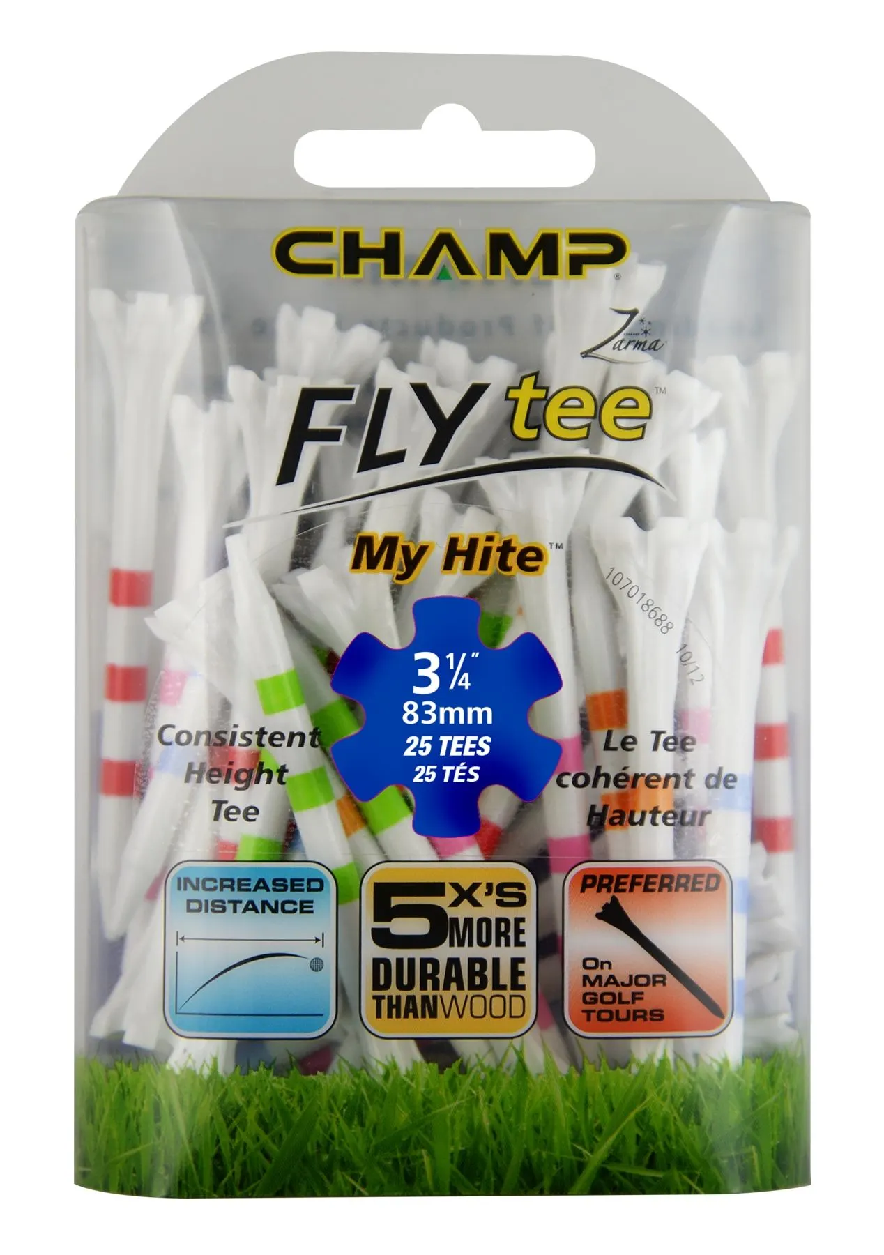 Gdf MyHite Flytee - 3 1/4" 25 Pieces 3 Gdf MyHite Flytee - 3 1/4" 25 Pieces
