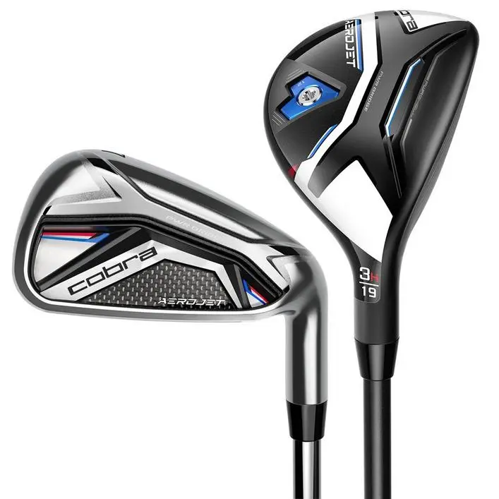 Cobra Aerojet 5H 6-PW-GW Combo Iron Set With Steel Shafts 3 Cobra Aerojet 5H 6-PW-GW Combo Iron Set With Steel Shafts