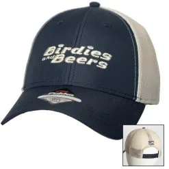 Stroke Play Golf Apparel Birdies And Beers Trucker Hat -golf clubs Shop BirdiesandBeersNavy