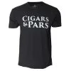 Stroke Play Golf Apparel Cigars & Pars Men's T-Shirt 2 Stroke Play Golf Apparel Cigars & Pars Men's T-Shirt -golf clubs Shop Black and grey cigars and pars