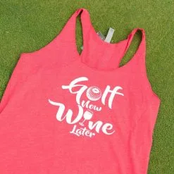 Stroke Play Golf Apparel Golf Now Wine Later Women's Tank Top 11 Stroke Play Golf Apparel Golf Now Wine Later Women's Tank Top -golf clubs Shop DSC 0005