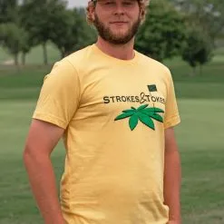Stroke Play Golf Apparel Strokes & Tokes Men's T-Shirt -golf clubs Shop DSC 0213