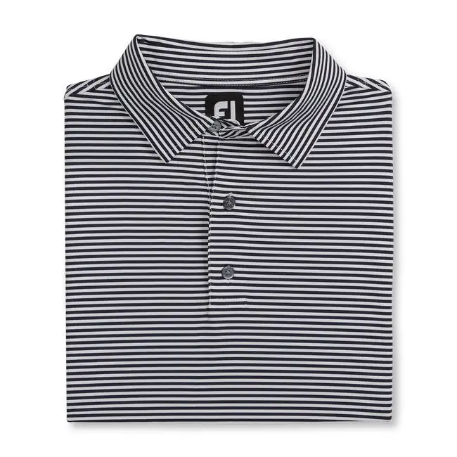 FootJoy Lisle Feeder Stripe Self Collar 4 FootJoy Lisle Feeder Stripe Self Collar - Image 2