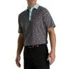 FootJoy Pique Stretch Scattered Floral Self Collar -golf clubs Shop FJ 28485 02 145239
