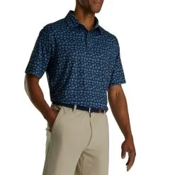 FootJoy Lisle Travel Print Self Collar