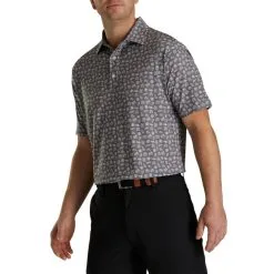 FootJoy Lisle Travel Print Self Collar -golf clubs Shop FJ 28494 02 499006