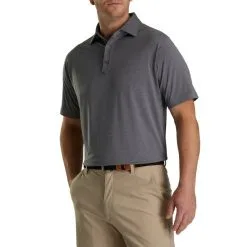 FootJoy Solid Lisle Set On Placket -golf clubs Shop FJ 28558 02 719011