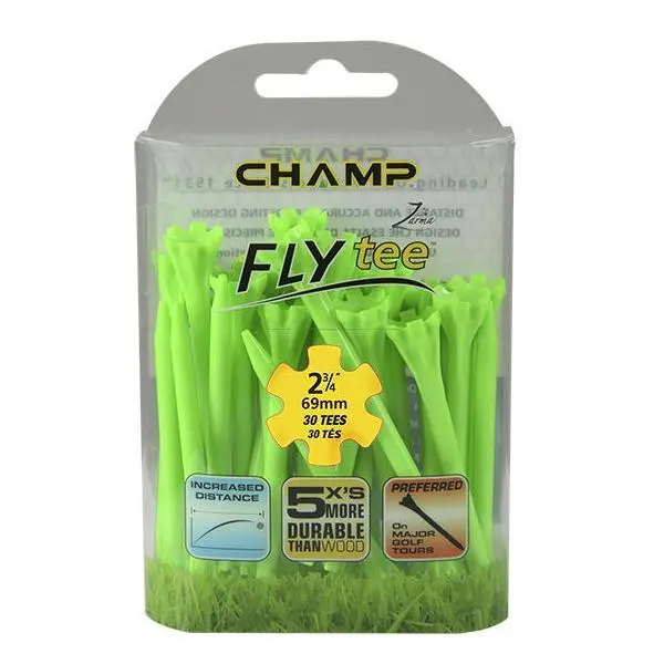Gdf Champ FLYtee™ Golf Tee 2 3/4"- 30 Pack 4 Gdf Champ FLYtee™ Golf Tee 2 3/4"- 30 Pack - Image 2