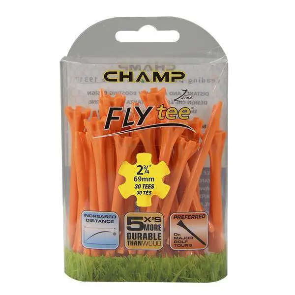 Gdf Champ FLYtee™ Golf Tee 2 3/4"- 30 Pack 3 Gdf Champ FLYtee™ Golf Tee 2 3/4"- 30 Pack