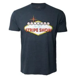 Stroke Play Golf Apparel Stripe Show Men's T-Shirt