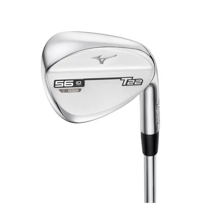 Mizuno T22 Satin Chrome Wedge With Steel Shaft 3 Mizuno T22 Satin Chrome Wedge With Steel Shaft