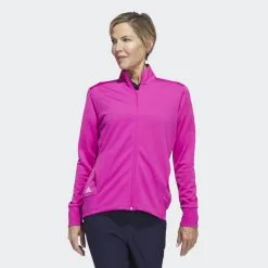 golf clubs Shop -golf clubs Shop Textured Full Zip Jacket Pink HS2470 21 model