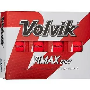 Volvik ViMAX Soft Golf Balls 8 Volvik ViMAX Soft Golf Balls -golf clubs Shop ViMAX Soft Golf Balls Red RED 104084