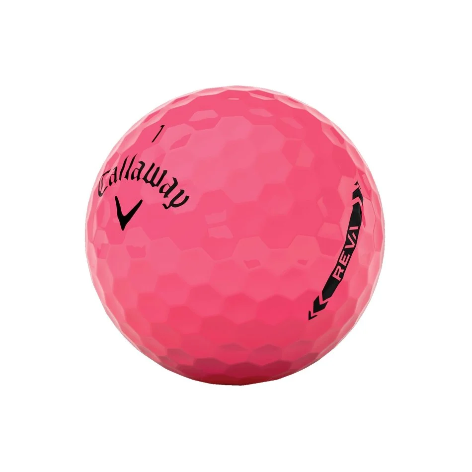 Callaway REVA Pink Golf Balls 4 Callaway REVA Pink Golf Balls - Image 2